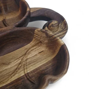 اردو خوری چوبی طرح سه برگ WD6360