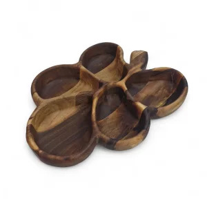 اردو خوری چوبی طرح زنبق کد WD6361