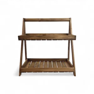 استند پاسماوری چوبی دو طبقه کد WD6363