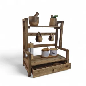 استند پاسماوری کشودار با آویز لیوان کد WD6364