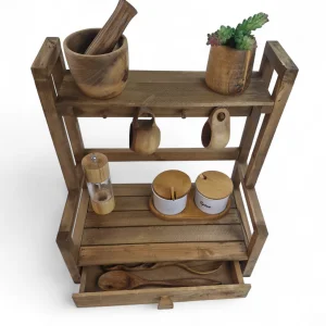 استند پاسماوری کشودار با آویز لیوان کد WD6364