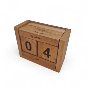 تقویم رومیزی چوبی کد SE5517