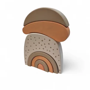 مجسمه پازلی چوبی طرح قارچ کد WD6382