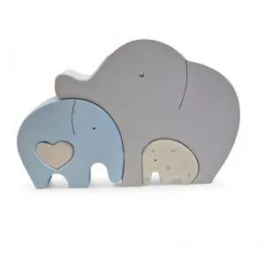 مجسمه چوبی پازلی طرح فیل کد WD6384