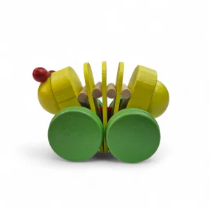 حیوانات چوبی چرخ دار طرح هزارپا  کد WD6386