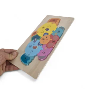 پازل چوبی شماره دار طرح کوآلا کد WD6394