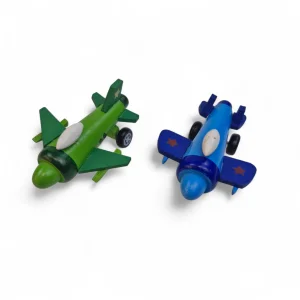 ماکت هواپیما جنگی اسباب بازی چوبی کد WD6388