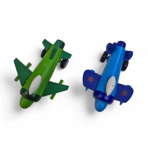 ماکت هواپیما جنگی اسباب بازی چوبی کد WD6388