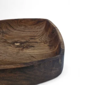 کاسه چوبی مربع  کد WD6311