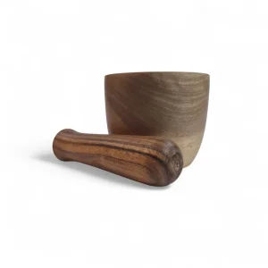 هاون چوبی گردو بزرگ  کد WD6312