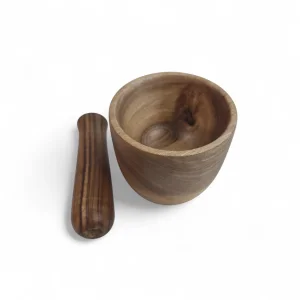 هاون چوبی گردو بزرگ  کد WD6312