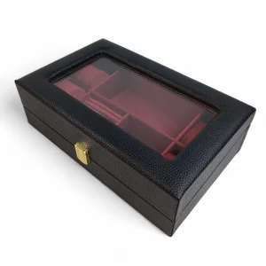 جعبه نظم دهنده جواهر و ساعت چرمی  والترا   کد BC5511