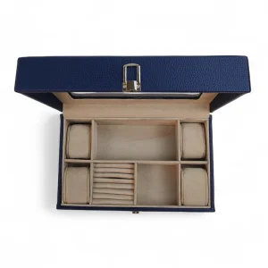 جعبه نظم دهنده جواهر و ساعت چرمی  والترا   کد BC5511