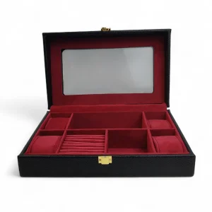 جعبه نظم دهنده جواهر و ساعت چرمی  والترا   کد BC5511