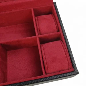 جعبه نظم دهنده جواهر و ساعت چرمی  والترا   کد BC5511