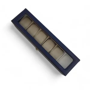 جعبه ساعت 6 تایی چرمی ونوس  کد BC5512