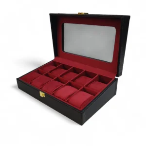 جعبه نظم دهنده ساعت چرمی کد BC5513