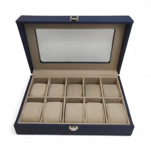 جعبه نظم دهنده ساعت چرمی کد BC5513