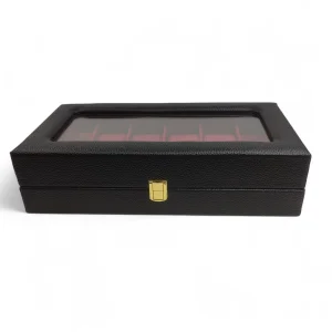 جعبه ساعت 12 تایی چرمی هرمس کد BC5514