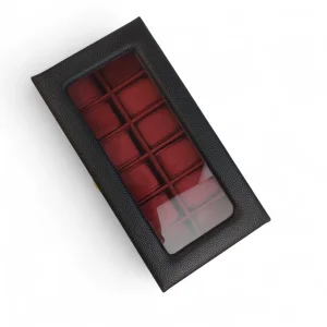 جعبه ساعت 12 تایی چرمی هرمس کد BC5514