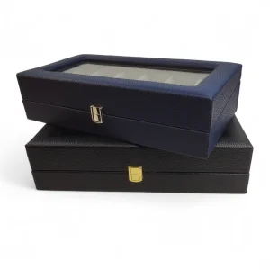 جعبه ساعت 12 تایی چرمی هرمس کد BC5514