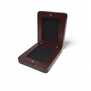 جعبه طلا چوبی جعبه کارت هدیه چوبی  کد BW5578