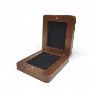 جعبه طلا چوبی جعبه کارت هدیه چوبی  کد BW5578