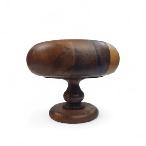 کاسه چوبی پایه دار میوه  کد WD6199