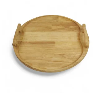 سینی گرد چوبی کد WD5619