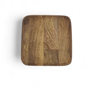 بشقاب چوبی مربع کد WD5518