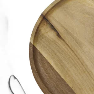 بشقاب چوبی میوه خوری کد WD5521