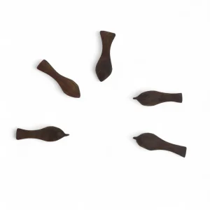 پرنده چوبی دکوری تیره کد WD5964