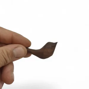 پرنده چوبی دکوری تیره کد WD5964