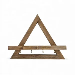 جاکلیدی دیواری چوبی طرح مثلث کد WD6310