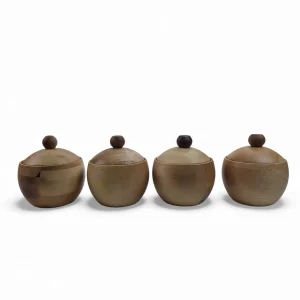 قندان چوبی ساده کد WD6376