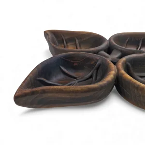 اردو خوری چوبی طرح چهار برگ کد WD6402