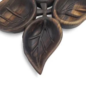 اردو خوری چوبی طرح چهار برگ کد WD6402