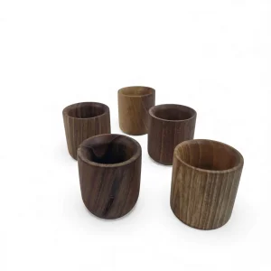فنجان چوبی ساده کد WD6403