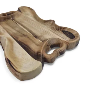 سینی چوبی دفرمه دسته دار کد WD6407