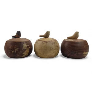 قندان چوبی درب پرنده  کد WD6415