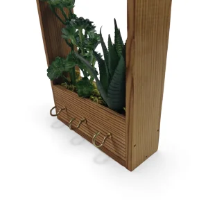 جا کلیدی و گلدان آویز طرح کاکتوس کد WD5837