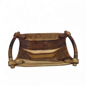 میوه خوری چوبی دسته دار  کد WD6421