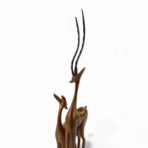 مجسمه غزال چوبی کد WD6423