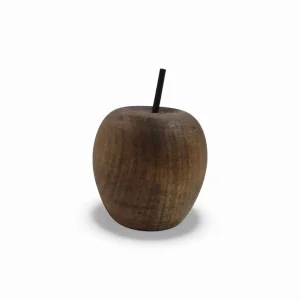 سیب دکوری چوبی کد WD6435