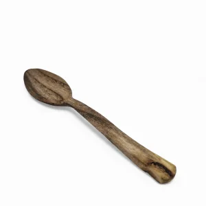 قاشق چوبی دسته منحنی  کد WD6446