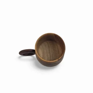 فنجان چوبی دسته دار  کد WD6444