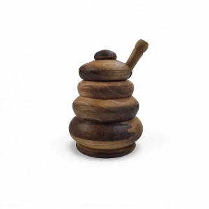 خمره عسل چوبی پلکانی  کد WD6443