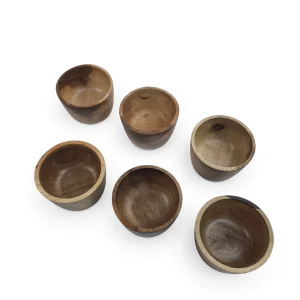 پیاله چوبی گرد کد WD6442