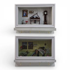 جا کلیدی دیواری طرح تابلو  کد WD6452