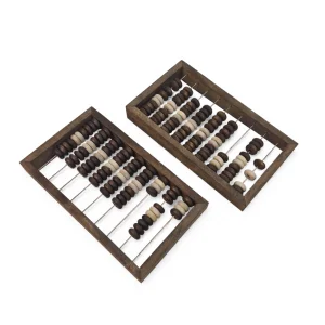 چرتکه دکوری چوبی کد WD6321